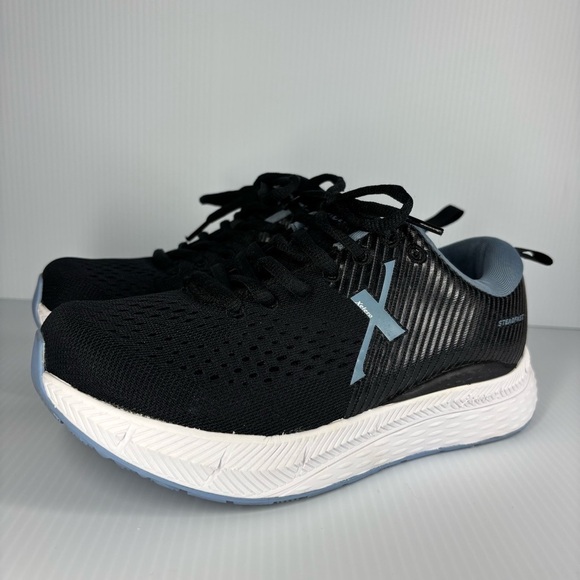 Xelero Shoes Womens 7 Steadfast Black Periwinkle X96006 Walking Comfort Outdoors - Picture 1 of 9